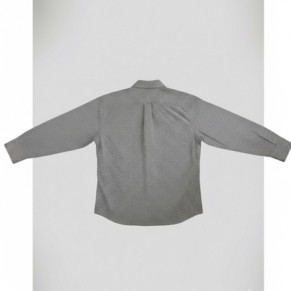 Eagle Shirtmakers 1867 Mens Dress Shirt 16.5 34/35 Slim Fit Non-Iron Check - Picture 4 of 4